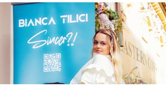 Bianca Tilici lansează primul EP – Sincer?!, după ce ți-a adus Soarele, alături de Fly Project 
