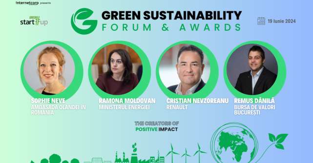 Green Sustainability Forum 2024: ultimii speakeri și ultimele locuri. Micii antreprenori din zona de expo