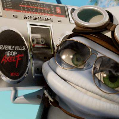Crazy Frog revine cu un nou videoclip pentru filmul Beverly Hills Cop: Axel F | Netflix