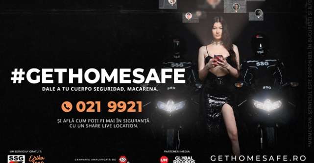 Erika Isac prezintă #GETHOMESAFE - un serviciu dedicat siguranței femeilor