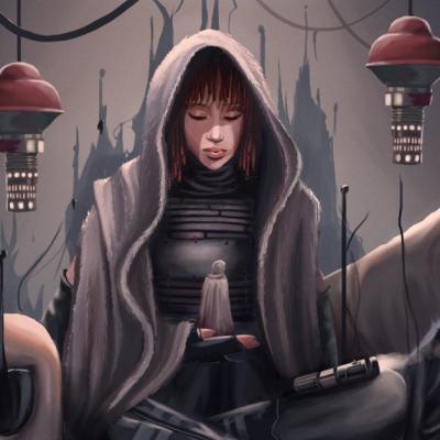 Ilustratoarea româncă Andra Busuioc a realizat un poster original pentru serialul Star Wars: The Acolyte